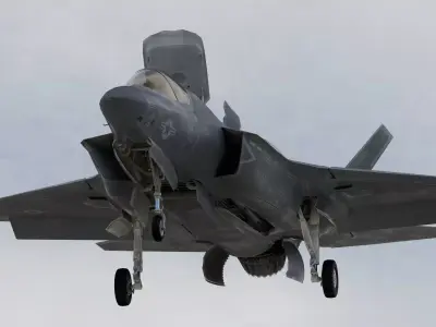 Lockheed Martin F-35B Lightning II Marines STOVL 3D model
