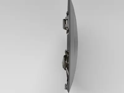 Captain America Shield 3D model 4