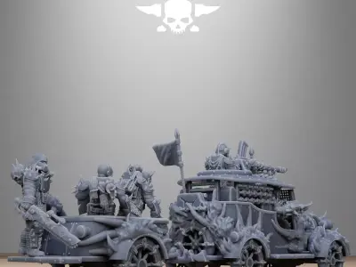 Corrupted Bloody Convoy 3D print model