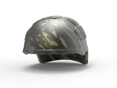 Soldier helmet - OPS 3D model