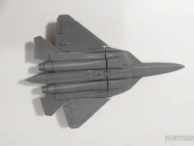 STL FILES OF SCALE MODEL SUKHOI SU-57 FELON Scale 1-100 3D print model