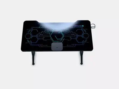 Rapture AURORA 300 fekete Low-poly 3D model