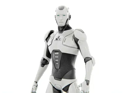ANDROID  CRONOSH  RIGGED 3D model