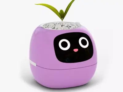 Smart Pot Low-poly 3D model