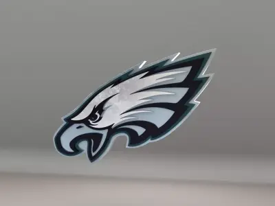NFL Philadelphia Eagles Logo 3D model