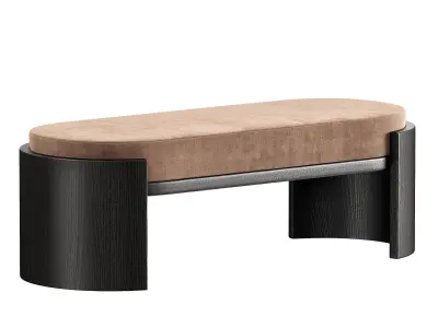 Hug Bench Free 3D model