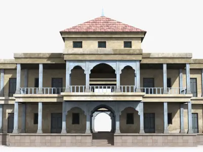 Arab x10 Low-poly 3D model