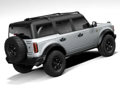Ford Bronco Badlands 4door 2021 3D model purchase
