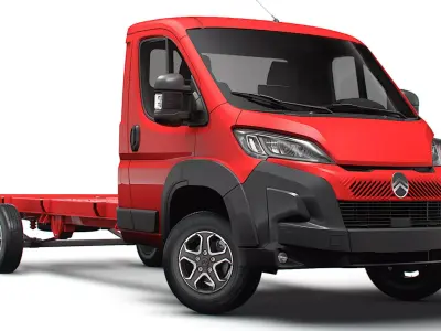 Citroen Jumper Chassis SCab 4300WB 2025 3D model