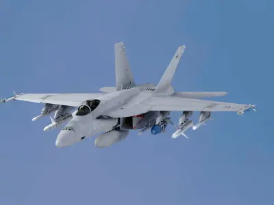  F-18 SuperHornet 3D model