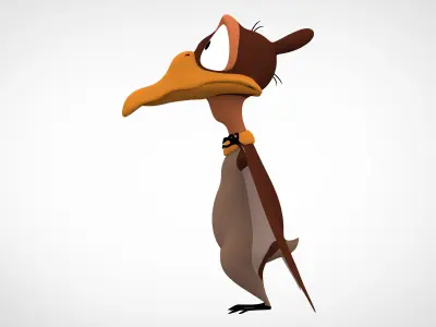 Petrie Flyer Low-poly 3D model