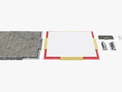 Mayan - Aztec Collection Low-poly 3D model