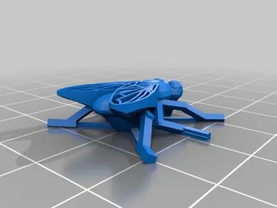 house fly Free 3D print model