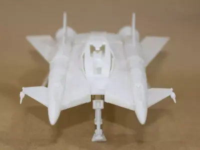 Buck Rogers Traegers Starfighter 3D print model