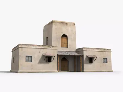 Arab xx18 Low-poly 3D model