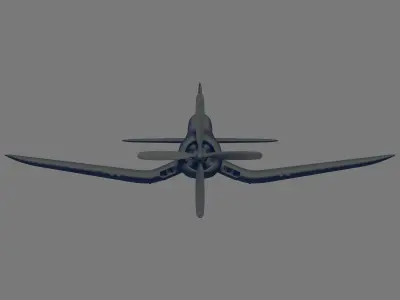 AU-1 Corsair 3D model