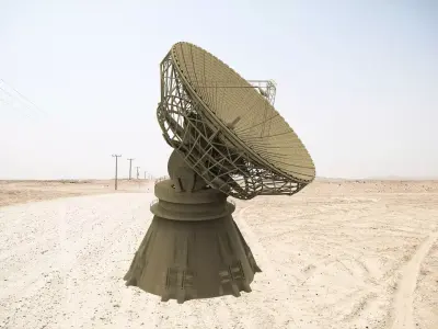 military Dish 3D model