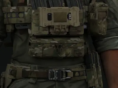 FREE Ferro Concepts Mini Dangler Free low-poly 3D model