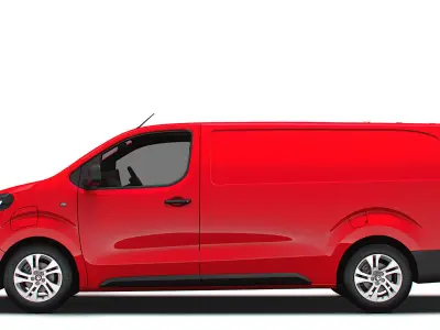 Vauxhall Vivaro Electric Van L3 2024 3D model