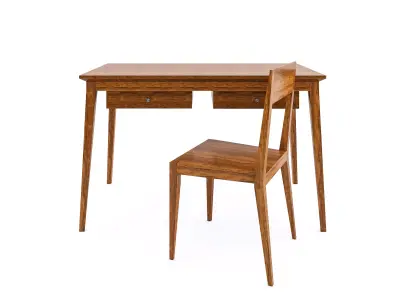 Desk 01 3D model