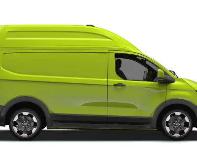 Volkswagen Transporter L1H2 2024 3D model