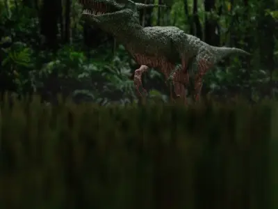 TRI reptile dinosaur 3D model