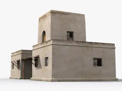 Arab xx18 Low-poly 3D model