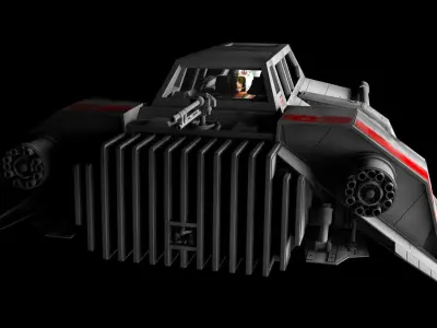 Star Wars Rebel Snowspeeder 3D model Free 3D model