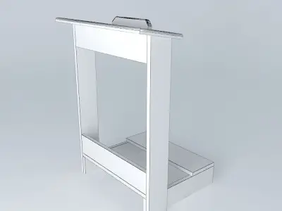Prayer Kneeler Free 3D model