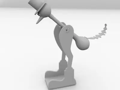 Drinking Bird 3D model