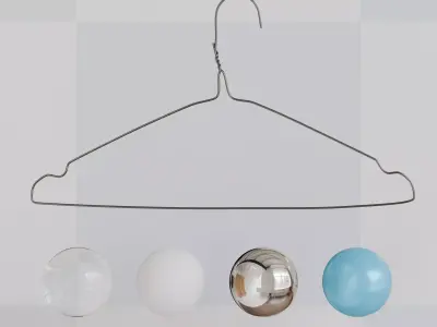 Metal Hanger Free 3D model