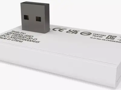 Portable Solid State Drive 3D model