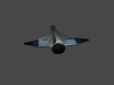  Viper T Tactical Interceptor Jet Low-poly 3D model