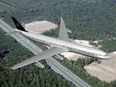 Airbus A340-600 Star Alliance 3D model
