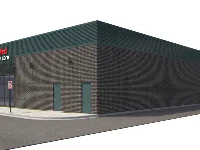 Retail-137 Retail Store C 3D model