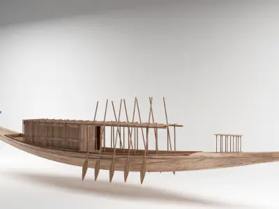 Khufu Ship 3D model