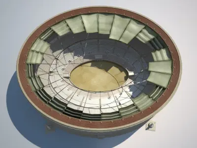 Colosseum New Undamaged 3D model