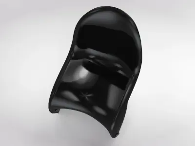 Panton Chair Free low-poly 3D model