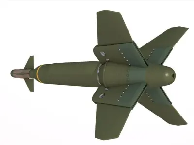 GBU-24B Paveway 3D model