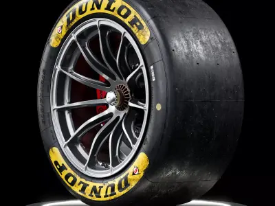 Dunlop LeMans24 310 710 R18 Rear 3D model