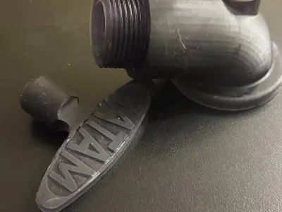 Vanne pompe essence SATAM 3D model