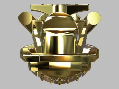 Jet Ski Pendant 3D print model