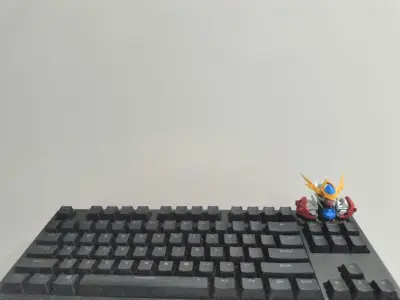 Keycap 3D Printed Custom Barbatos Gundam 3D print model