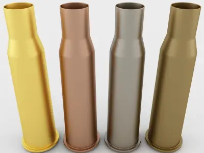 The Pistol and Rifle Cartridge Collection  3D model