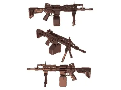 SAR 56 HMT -  rifle 3D print model