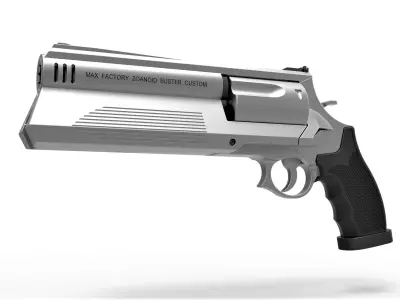 Zoanoid Buster revolver from the Guyver 3D model