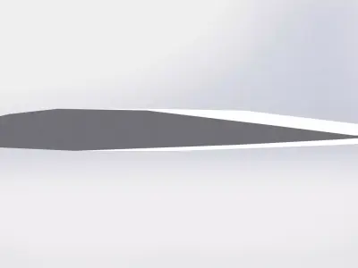 MH 60 airfoil Free 3D model