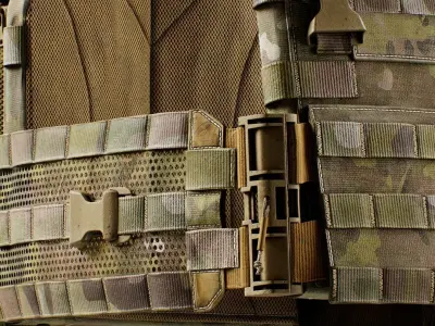 TYR Tactical PICO DSX Assaulter Plate Carrier V5 Low-poly 3D model