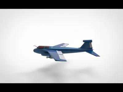 Northrop Grumman  EA-6B 3D model