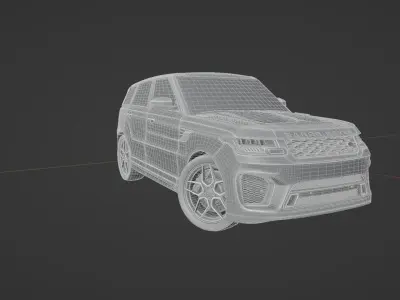 Range Rover Sport 2018 Free 3D model